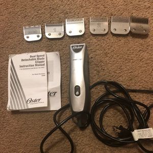 Oster star teq clipper with blades $170
